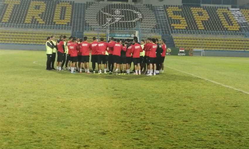 مران منتخب مصر الأولمبي
