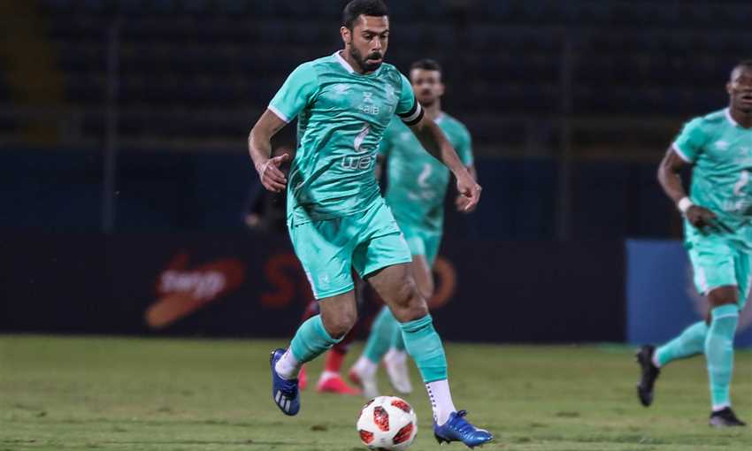 أحمد فتحي مع الأهلي أمام بيراميدز 