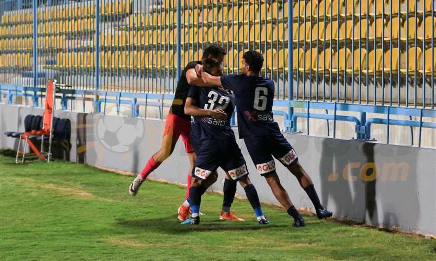 هدف محمود قاعود مع إنبي أمام مصر المقاصة