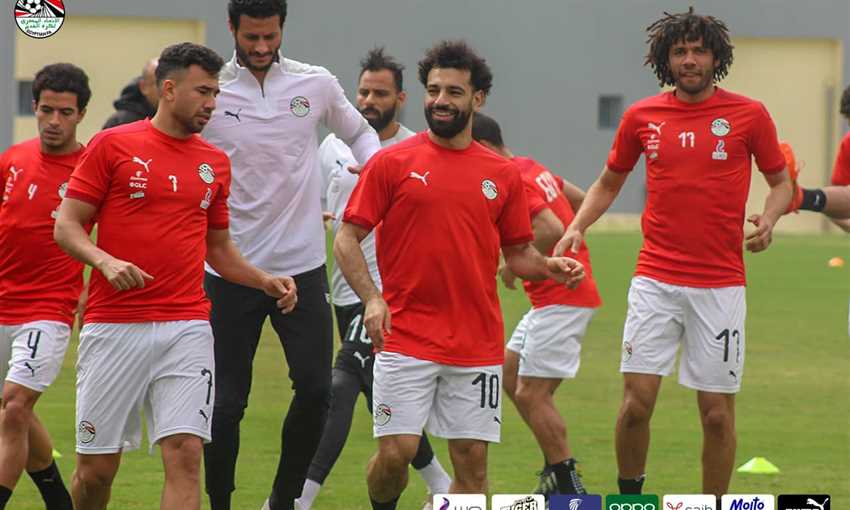 مران منتخب مصر - 23 مارس