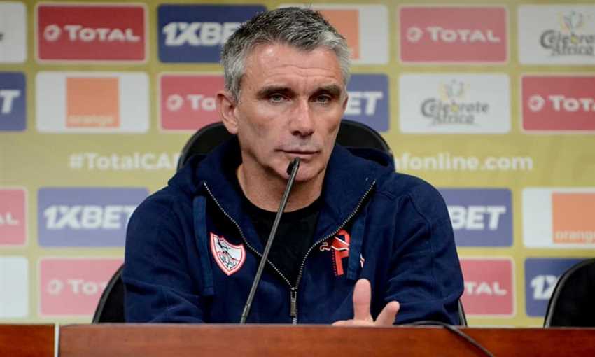 مؤتمر باتريس كارتيرون مدرب الزمالك