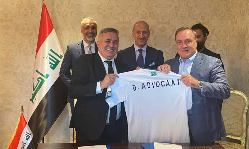 ديك أدفوكات يتولى تدريب العراق