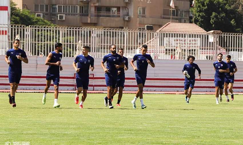 مران الزمالك - الصور من موقع النادي الرسمي