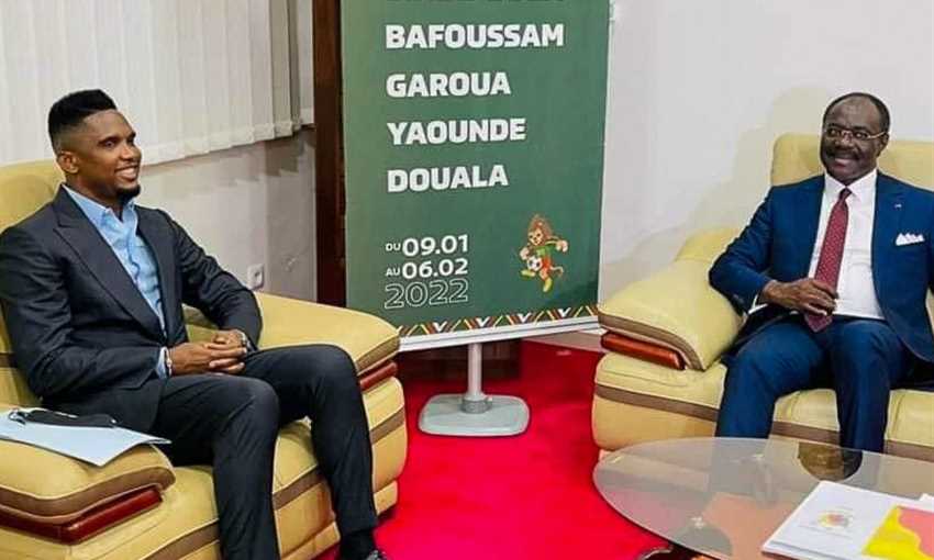صامويل إيتو رئيس الاتحاد الكاميروني لكرة القدم
