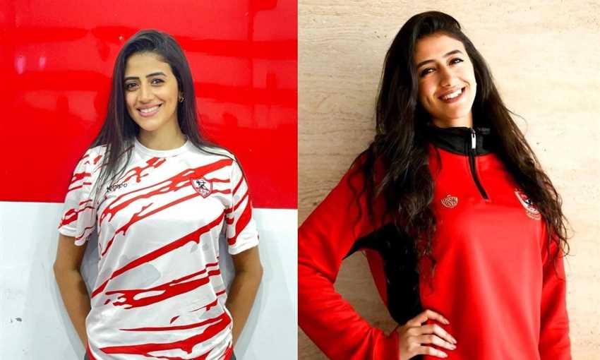 مريم مصطفى بقميص الأهلي والزمالك