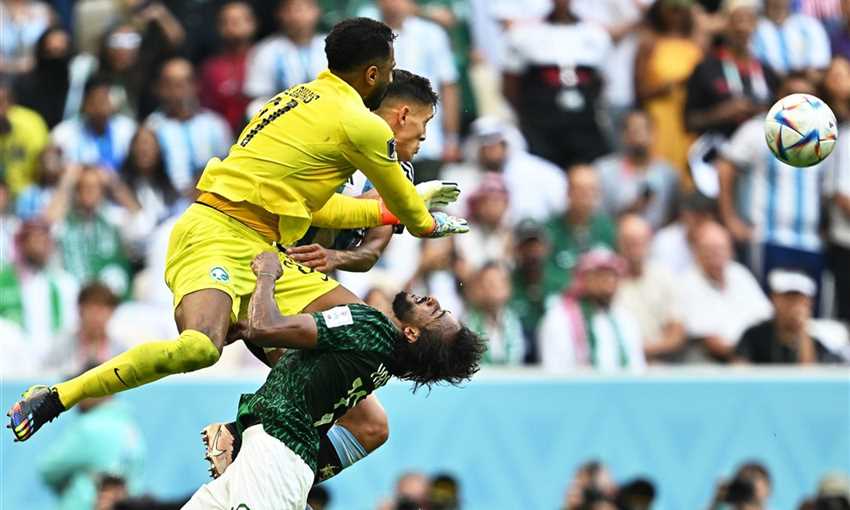 ياسر الشهراني - السعودية أمام الأرجنتين