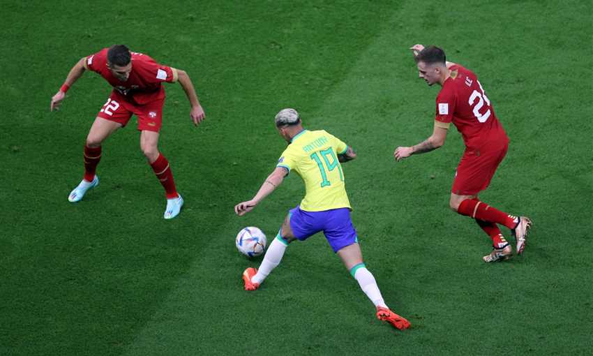 أنتوني - البرازيل وصربيا - كأس العالم 2022