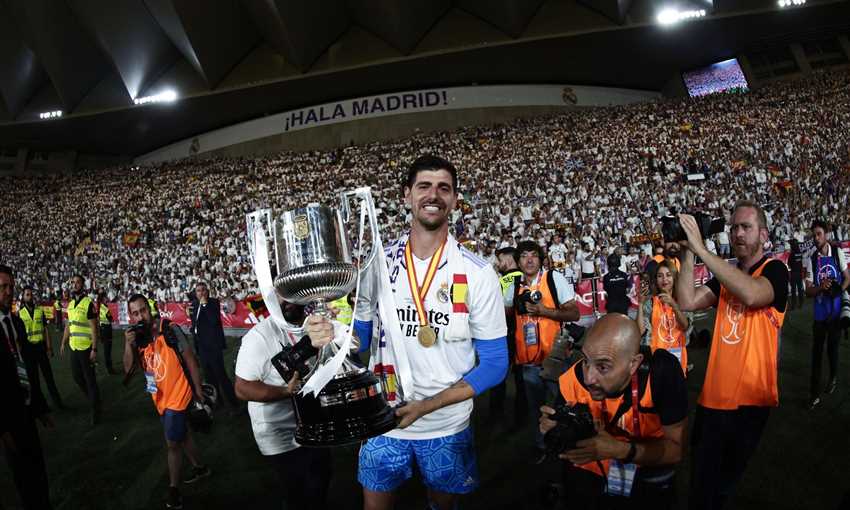 احتفالات ريال مدريد بالتتويج بكأس ملك إسبانيا