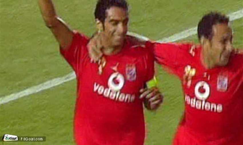 Shadi celebrates the opener