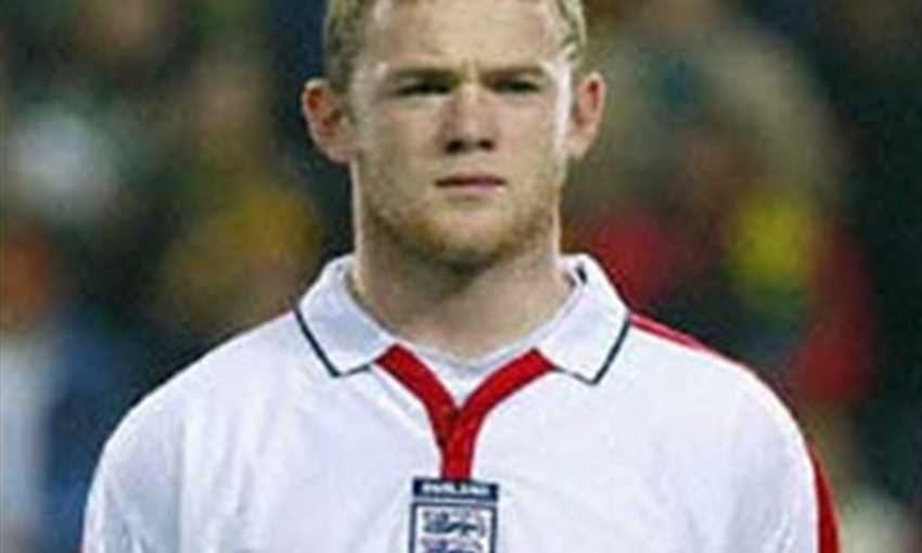 England striker Wayne Rooney