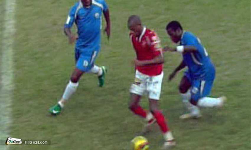 The first-leg ended goalless