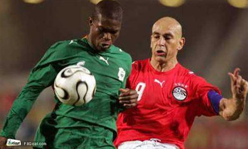 لقطة من مباراة الدور الأول