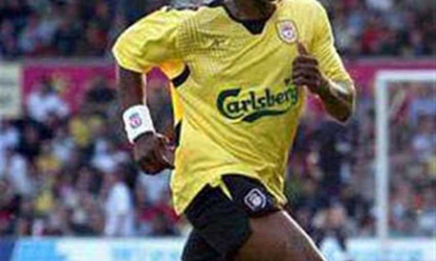Liverpool forward Djibril Cisse
