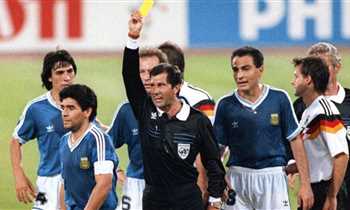 Filgoal أخبار حكم نهائي كأس العالم 1990 كان بإمكاني طرد مارادونا قبل بداية المباراة