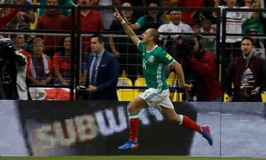هدفي فوز المكسيك على كوستاريكا 2-0 (تصفيات كأس العالم)