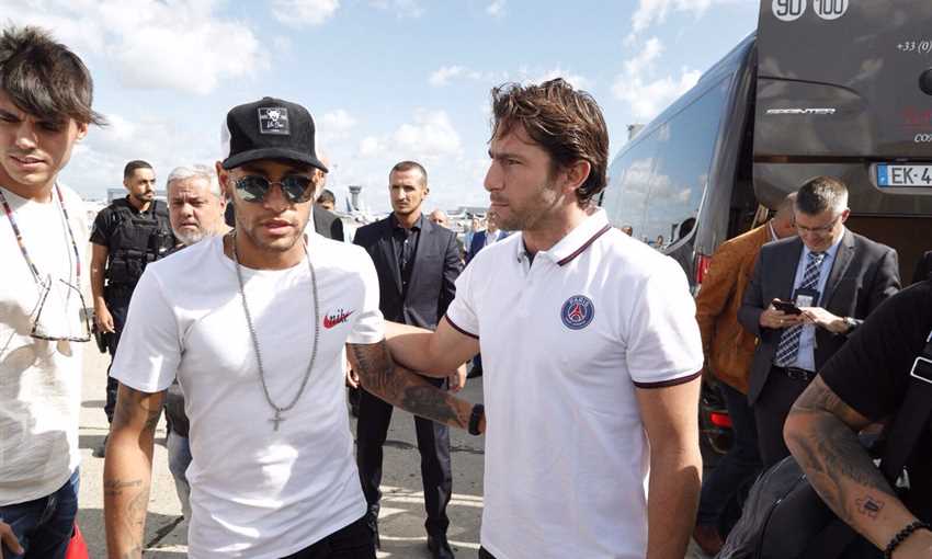 إعلان سان جيرمان عن وصول نيمار لباريس