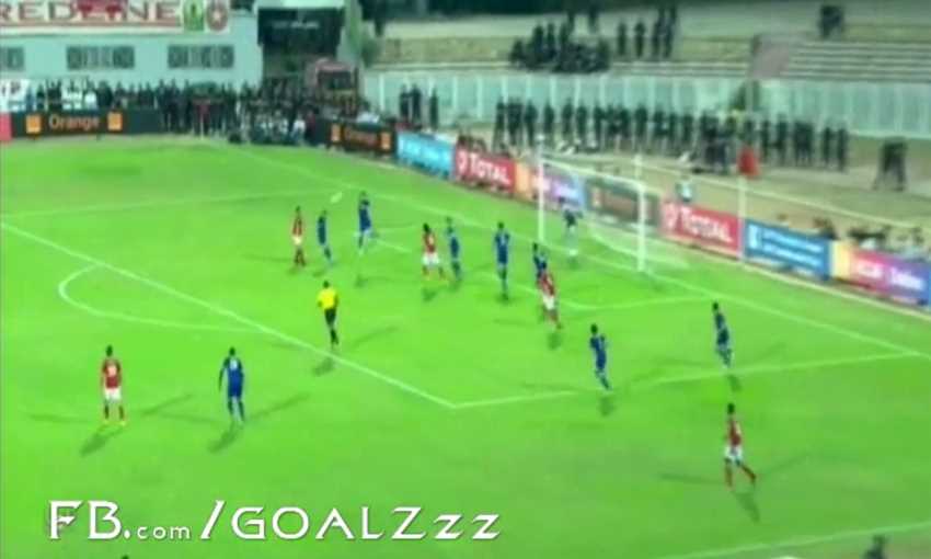 هدف النجم الساحلي الأول في الأهلي (دوري أبطال إفريقيا)
