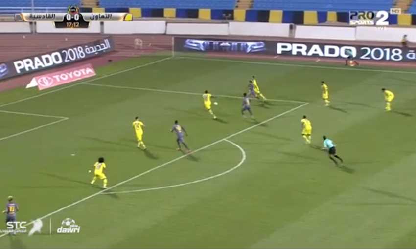 ملخص لمسات الحضري ومتعب مع التعاون أمام القادسية