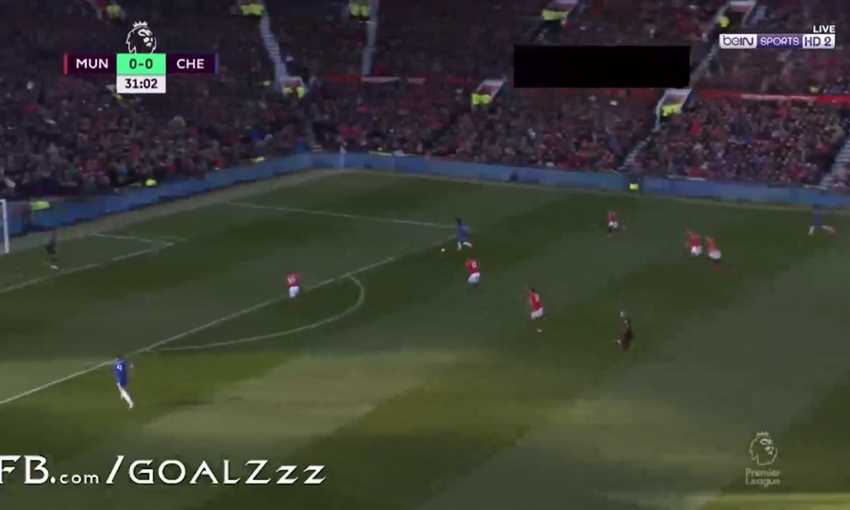 أهداف فوز مانشستر يونايتد على تشيلسي 1/2 (الدوري الإنجليزي)