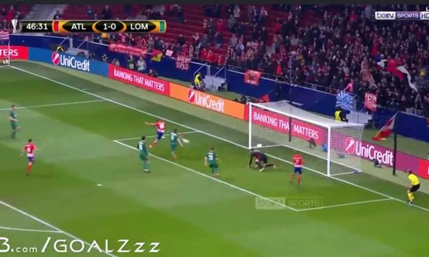 هدف أتليتكو الثاني في لوكوموتيف من دييجو كوستا