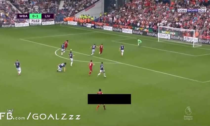 صلاح يسجل على طريقته في مرمى وست بروميتش