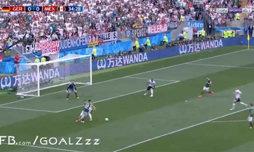 هدف انتصار المكسيك على ألمانيا (كأس العالم)