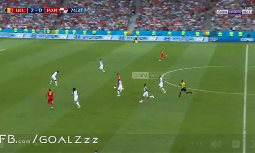 هدف بلجيكا الثالث في شباك بنما (لوكاكو)