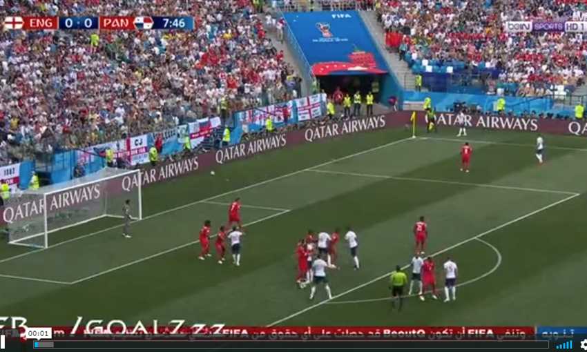 إنجلترا تدك المرمى البنمي بخماسية في الشوط الأول