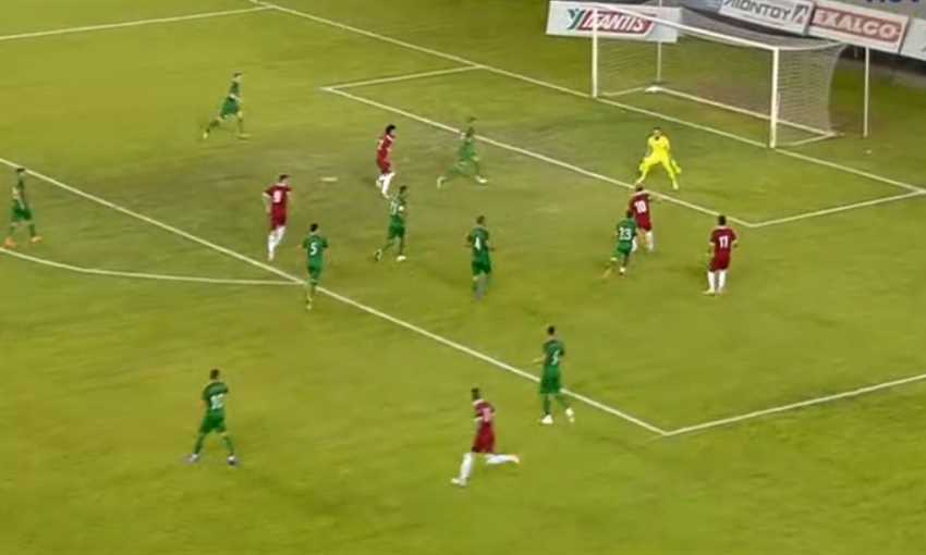 هدف فوز لاريسا اليوناني أمام باناثينايكوس 