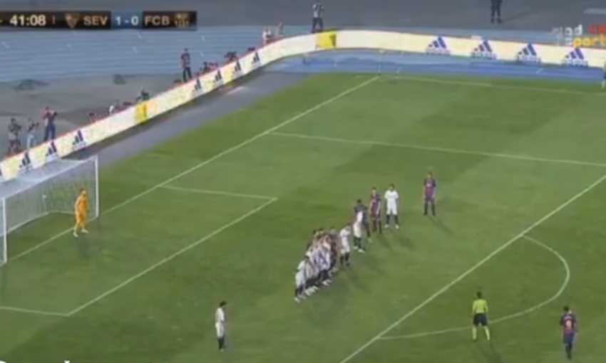 هدف برشلونة في مرمى إشبيلية - بيكيه (السوبر الإسباني)