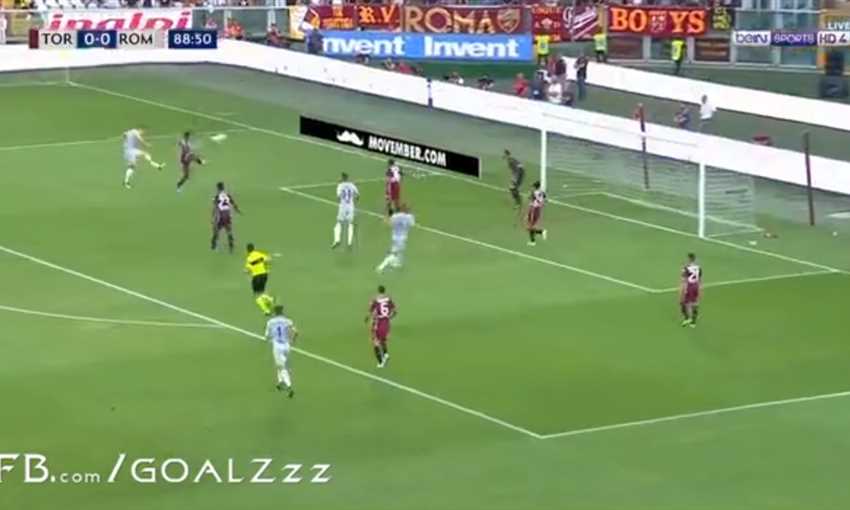 هدف فوز روما على تورينو 