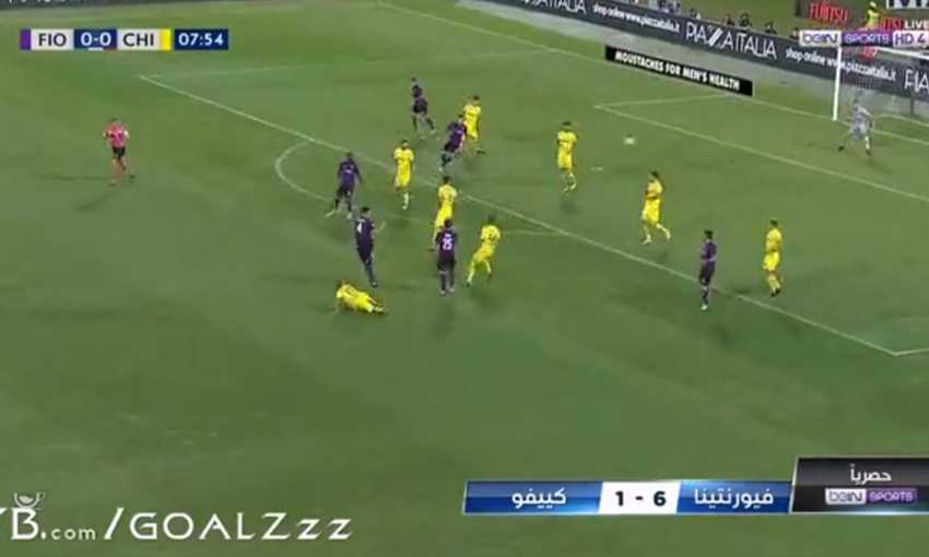 أهداف فوز فيورنتينا على كييفو فيرونا 6-1 (الدوري الإيطالي)