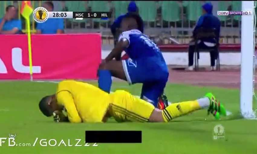 خطأ كارثي من بوسكا كاد يكلف المصري التعادل أمام الهلال (الكونفدرالية)