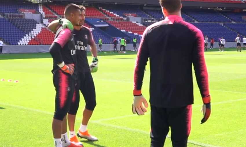 تدريبات بوفون وحراس باريس سان جيرمان &quot;العمر مجرد رقم&quot;