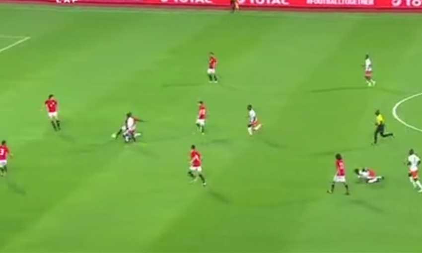 ملخص ما قدمه علي غزال مع مصر أمام النيجر