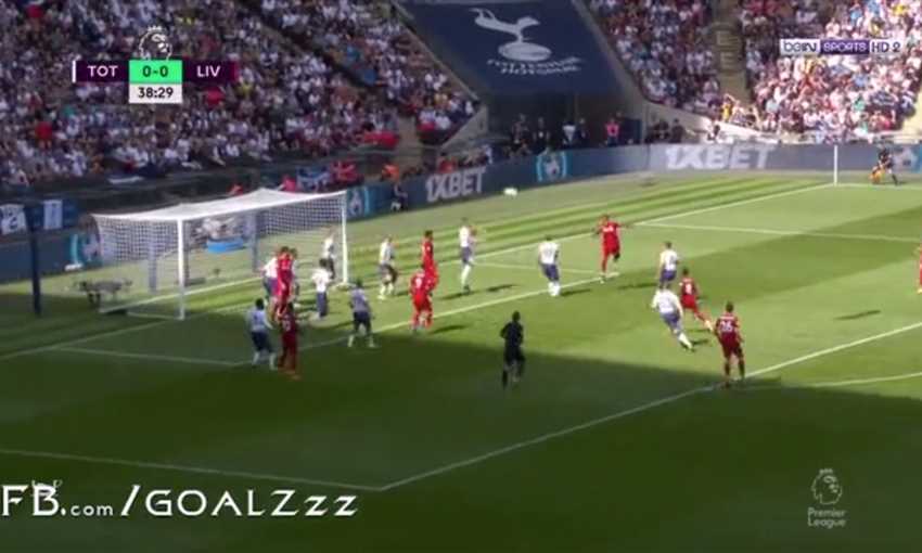 هدف ليفربول الأول في توتنام عن طريق فينالدوم 