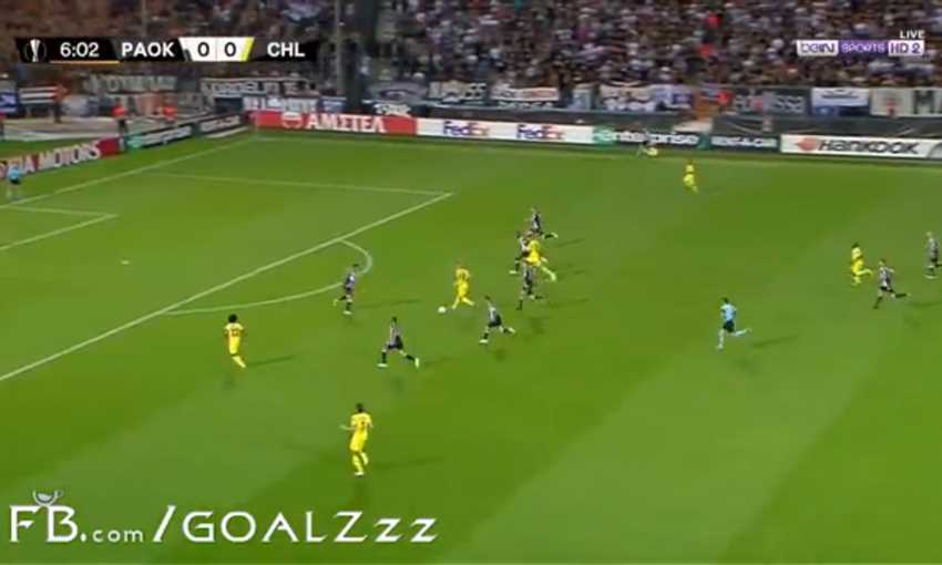 هدف فوز تشيلسي على باوك 0/1 (الدوري الأوروبي)