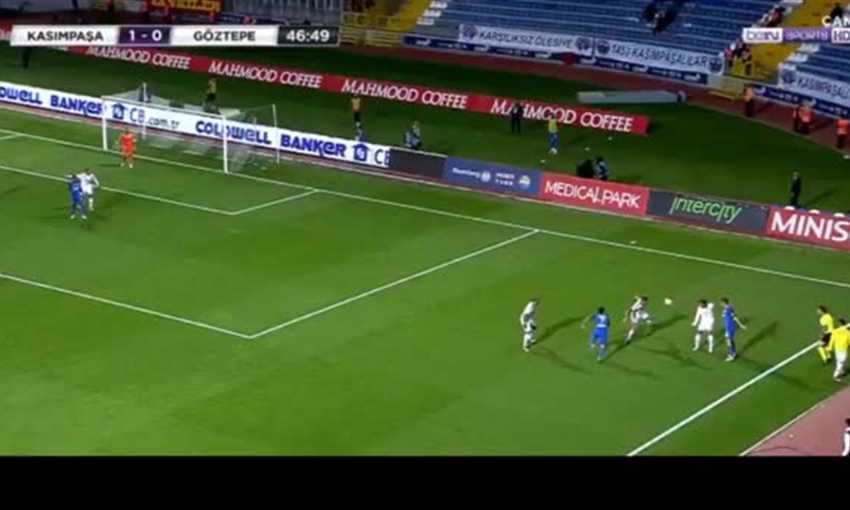 للمرة الثانية - تريزيجيه يصنع هدفا جديدا لقاسم باشا ضد جوزتيبي