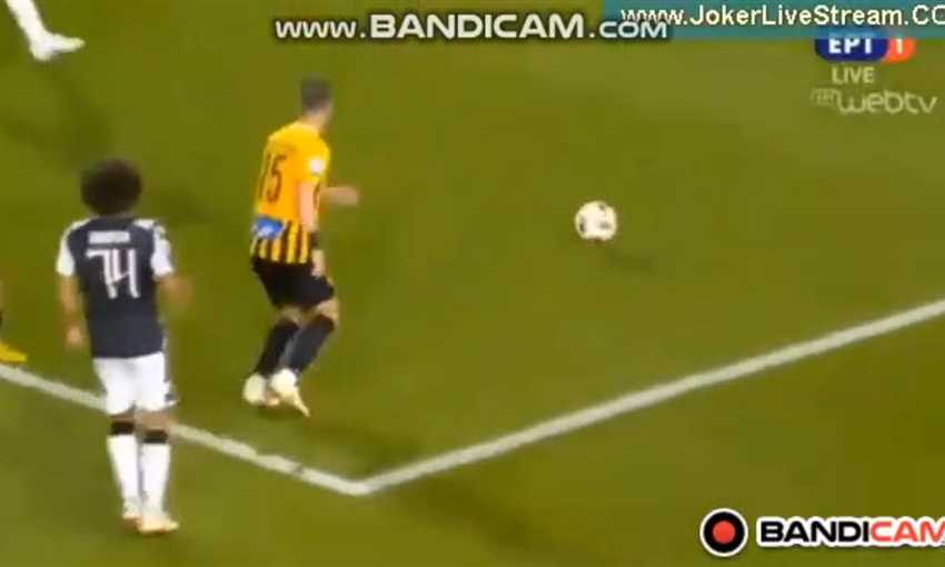 عمرو وردة يسهم في هدف انتصار باوك على أريس سالونيكا (الدوري اليوناني)