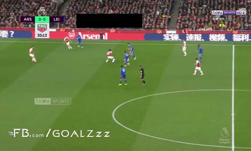 أهداف فوز أرسنال على ليستر سيتي 3-1 (الدوري الإنجليزي)