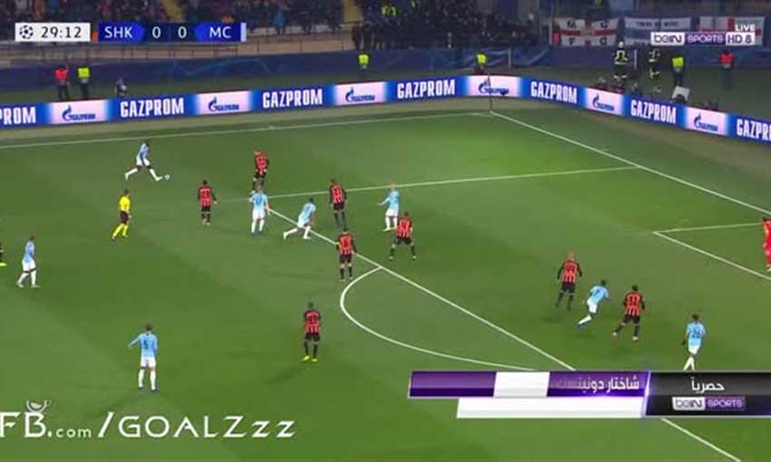 أهداف فوز مانشستر سيتي على شاختار 3-0 (دوري أبطال أوروبا)