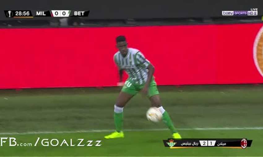 أهداف فوز ريال بيتيس أمام ميلان 2-1 (الدوري الأوروبي)