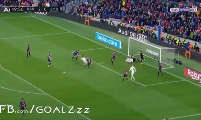 هدف ريال مدريد الأول في برشلونة عن طريق مارسيلو