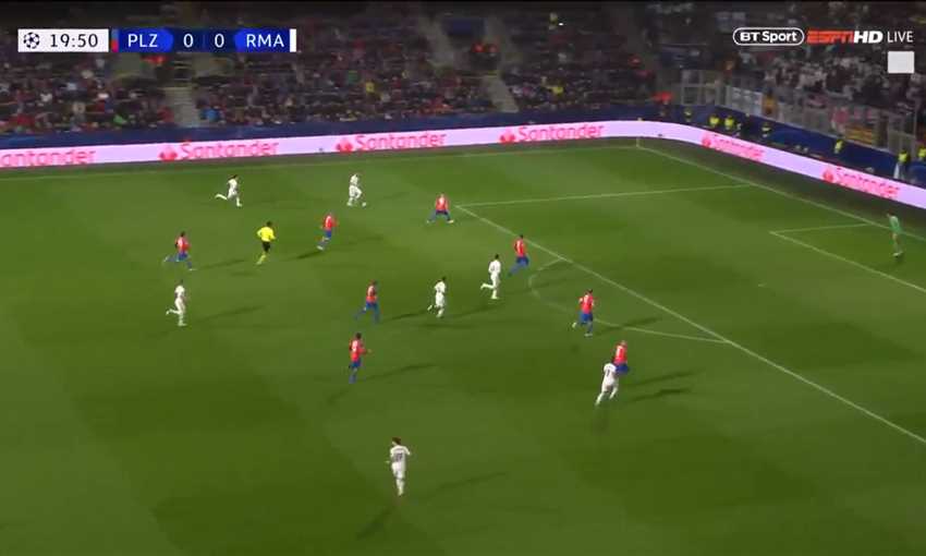 أهداف فوز ريال مدريد على فيكتوريا بلزين 0/5 (دوري أبطال أوروبا)