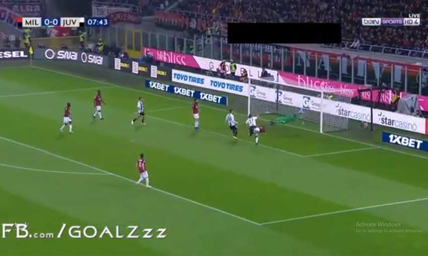 هدفا انتصار يوفنتوس على ميلان 0/2 (الدوري الإيطالي)