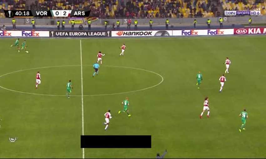 النني يصنع هدفا لـ أرسنال في مرمى فورسكلا (الدوري الأوروبي)