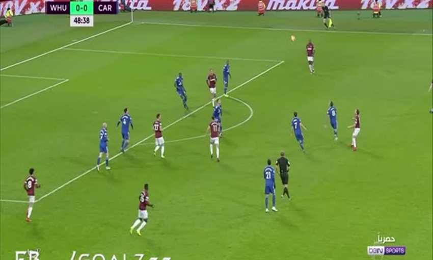 أهداف فوز وست هام على كارديف 2-1 (الدوري الإنجليزي)