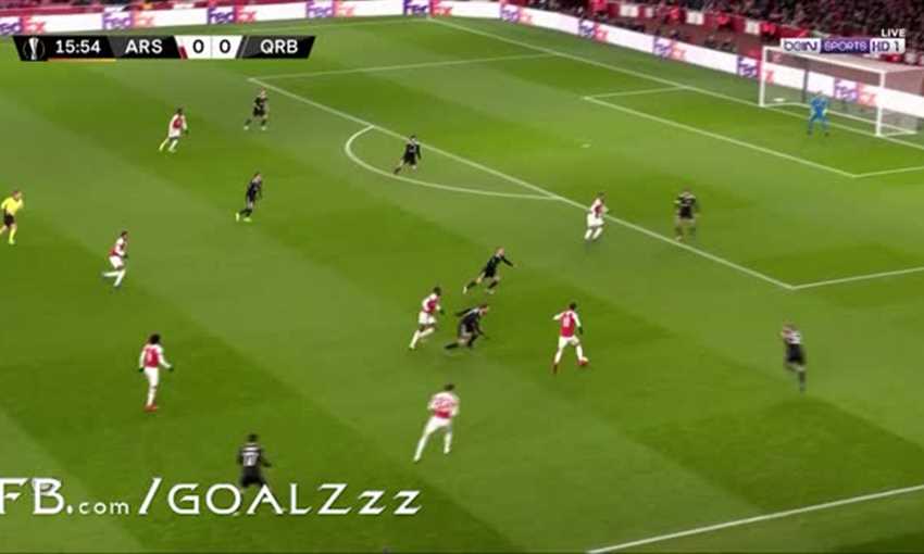 هدف انتصار أرسنال أمام كاراباج - لاكازيت (الدوري الأوروبي)