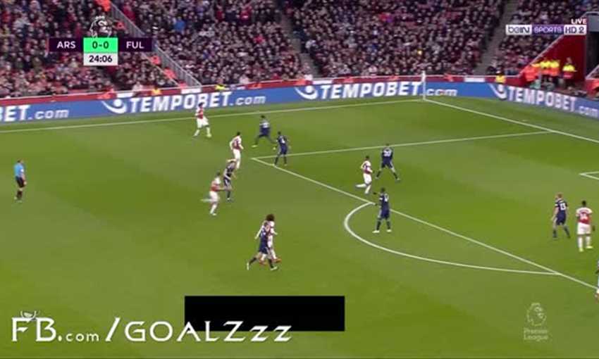 هدف أرسنال في مرمى فولام - تشاكا