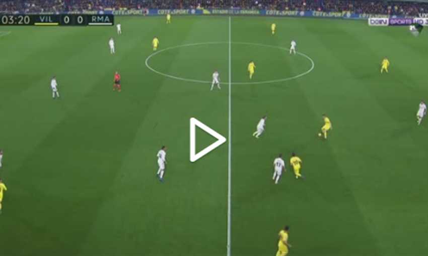 هدف كازورلا لفياريال في شباك ريال مدريد